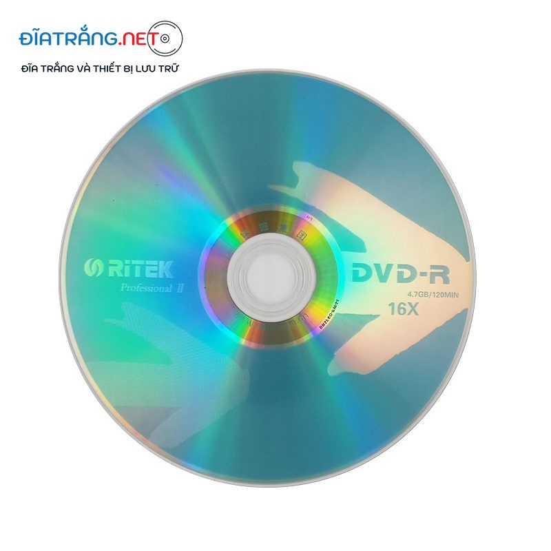 Đĩa trắng DVD-R Ritek 4.7GB