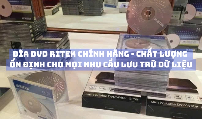 Đĩa DVD Ritek chính hãng