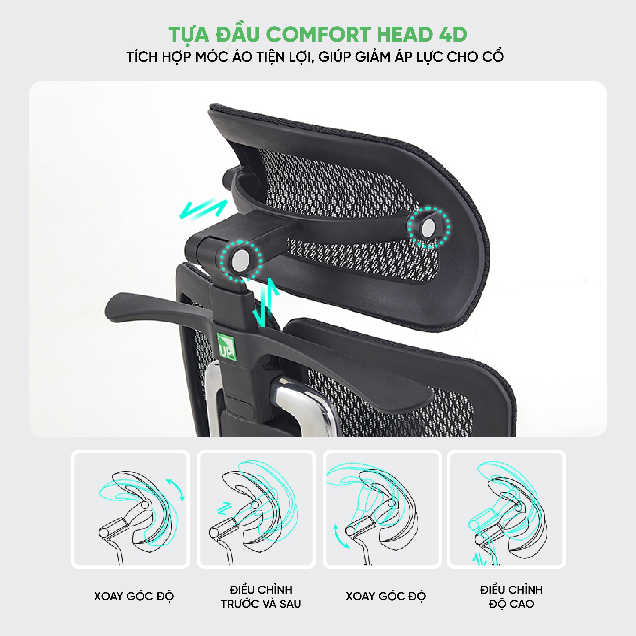 Giới thiệu Ghế công thái học Upgen Nexus