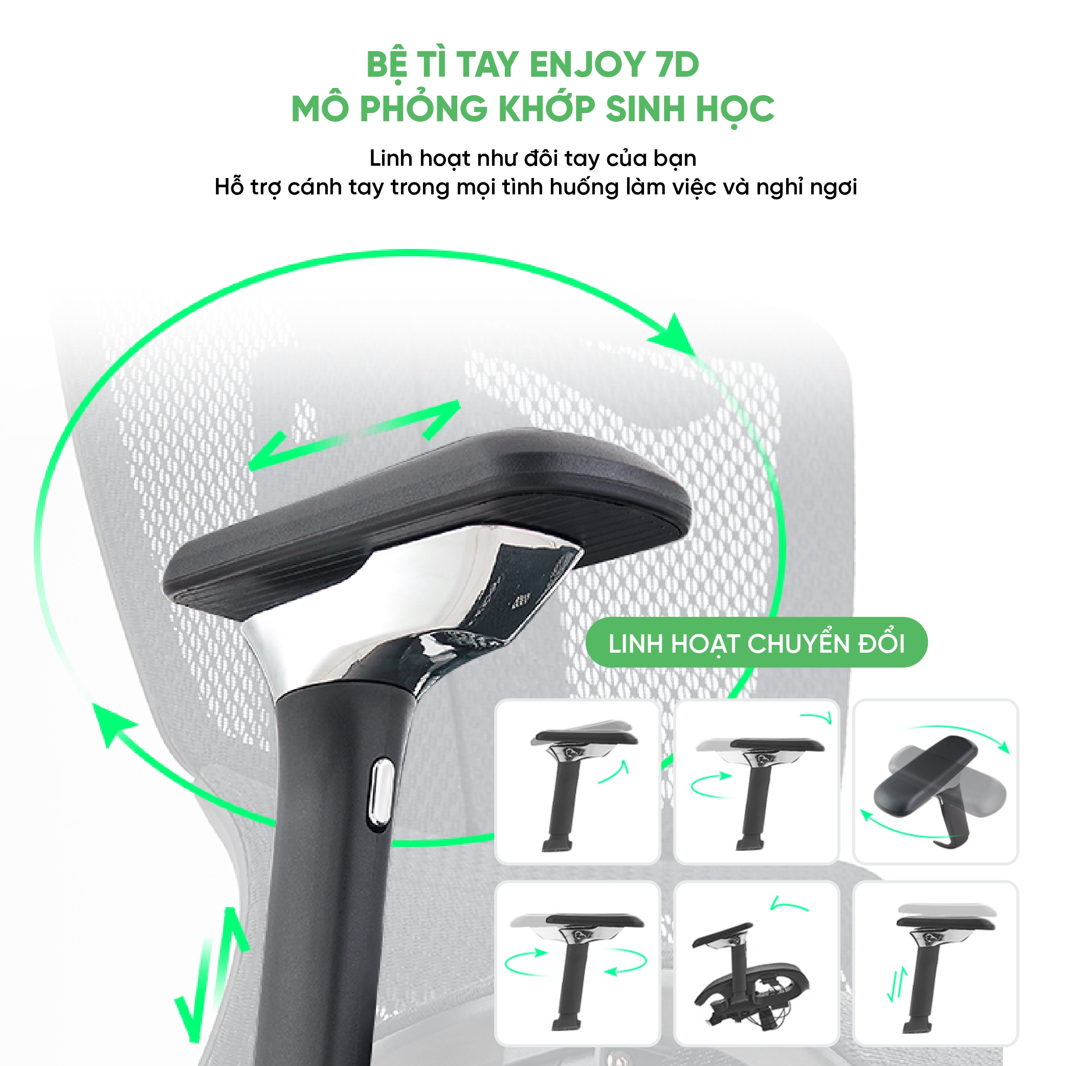 Giới thiệu Ghế công thái học Upgen Nexus