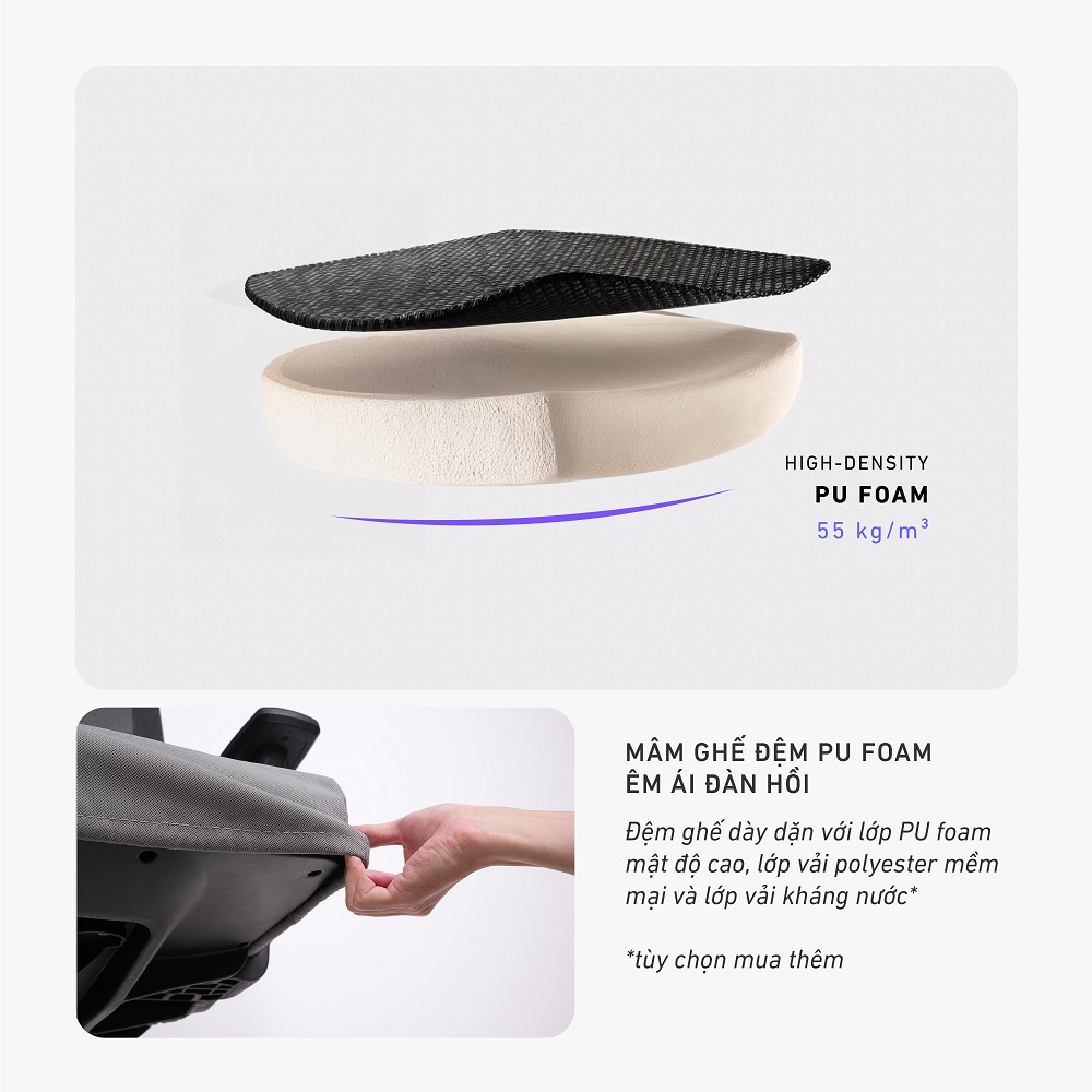 Giới thiệu Ghế công thái học Hyperwork Cloud OC03